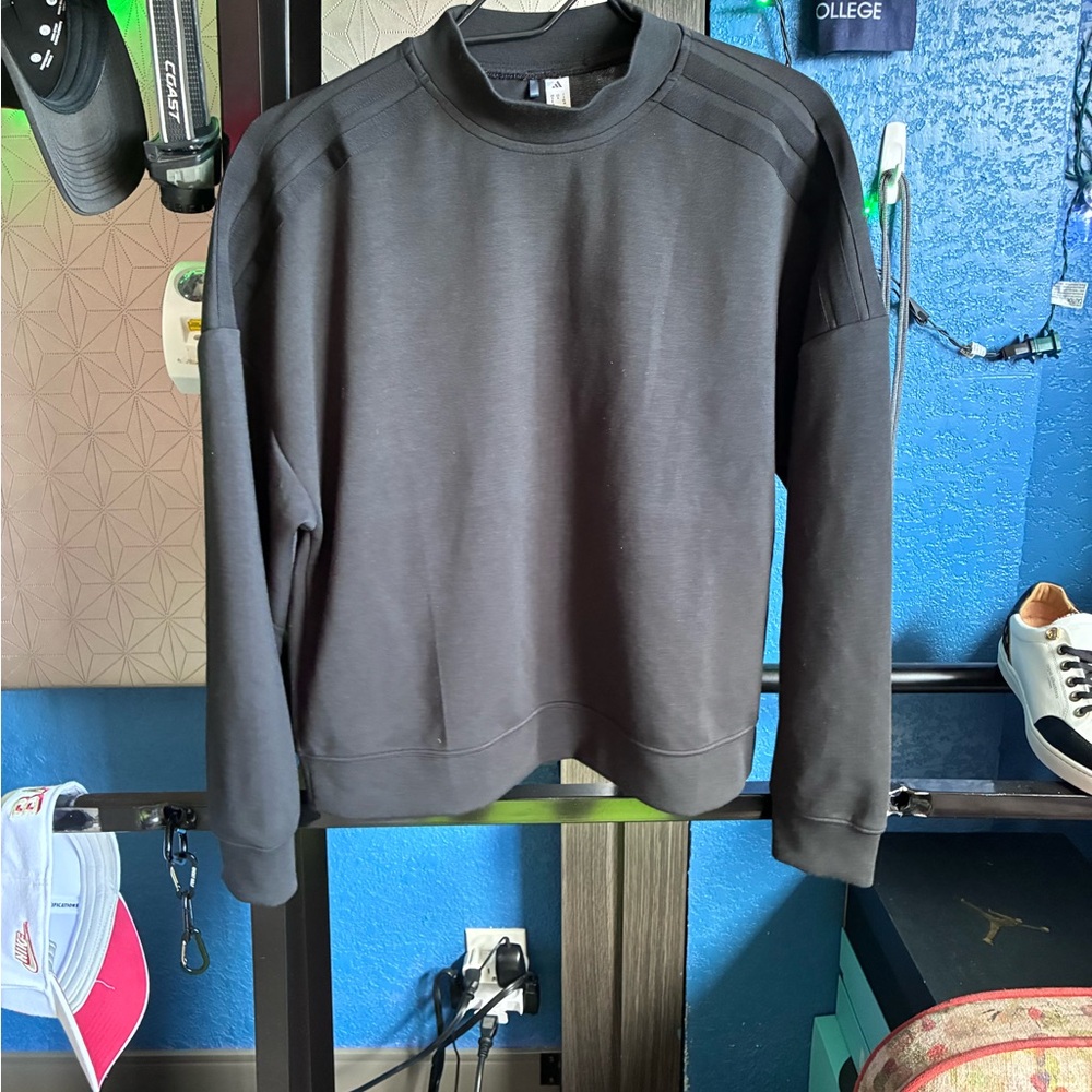 adidas Womens Crewneck Pullover Sweatshirt